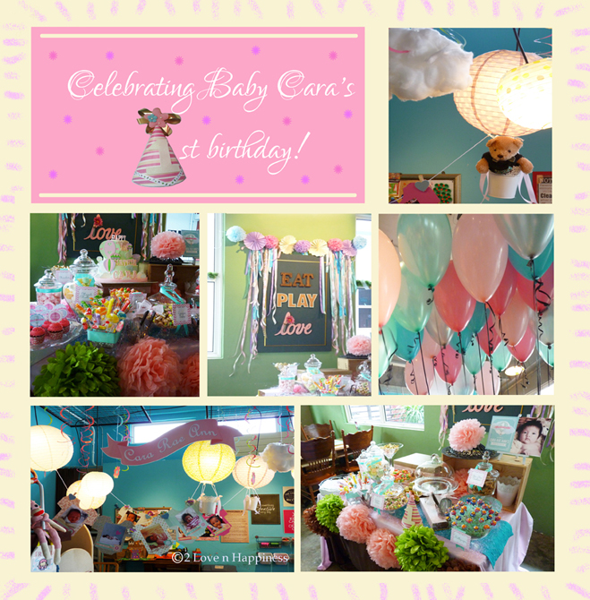 Baby Shower Venue Decor